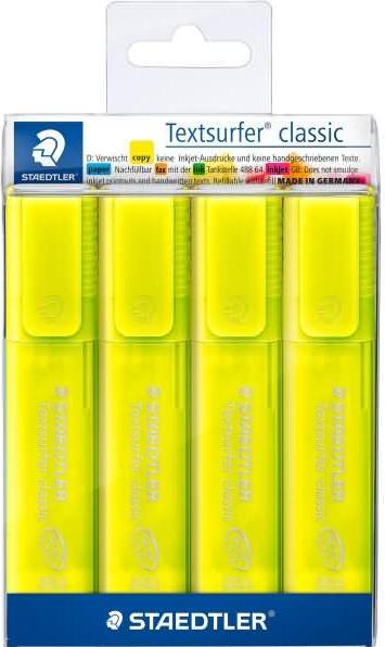 Produktbild Staedtler Textmarker Textsurfer clas 4St (4x)