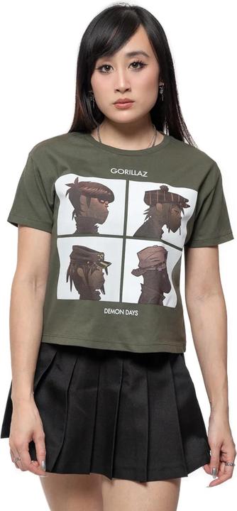 Produktbild Gorillaz Demon Days Kurzes Top (S)