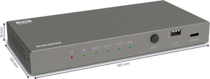 Marmitek Connect AE34 HDMI Audio Extractor 8K eARC