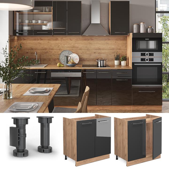 Produktbild Vicco Spülenunterschrank Fame-Line (80 x 60 x 81.5 cm)