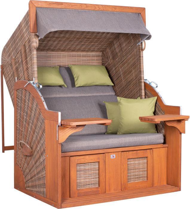Produktbild dekoVries Strandkorb Comfort XL griseum