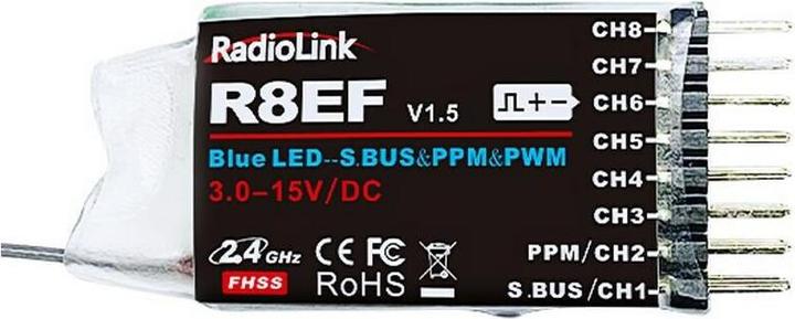Immagine prodotto RadioLink Telecomando T8S-BT 2,4 GHz, 8 canali, con ricevitore