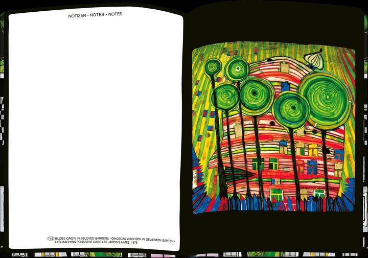 Immagine prodotto Agenda Hundertwasser (11,5 x 15,5 cm, 1 settimana / 2 pagine)