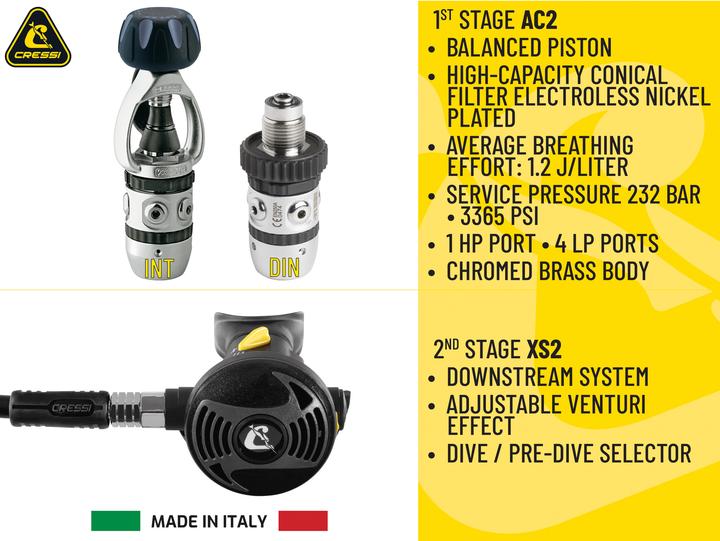 Image du produit Cressi AC2 + XS2