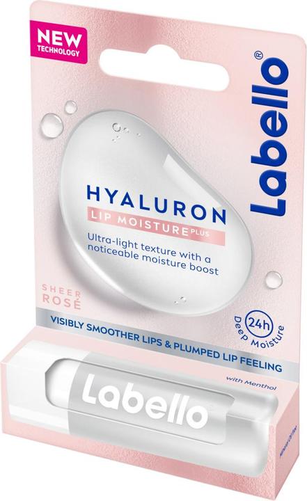 Produktbild Labello Hyaluron Lip Moisture Plus Rosé (Lippenpflege Stick, 5.20 ml)