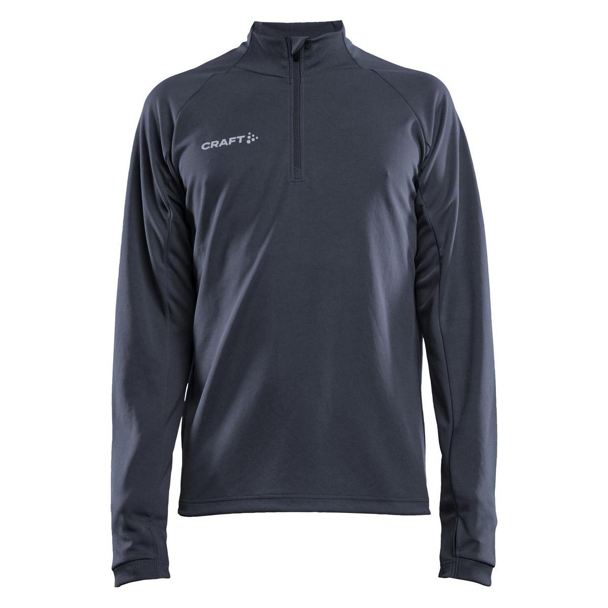 Craft, Herren, Sportshirt, Evolve Halfzip M (Xxl), Grau, Xxl