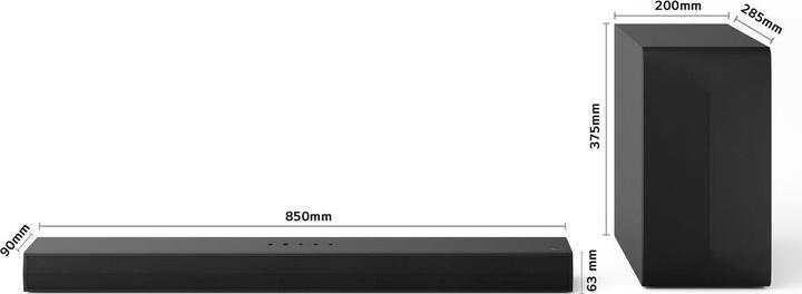 Actual product image LG DS60T (340 W, 3.1 Channel)