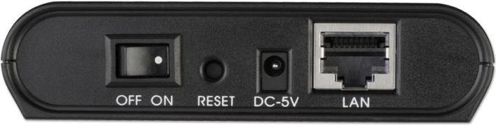 Actual product image Lindy USB-HUB 2.0 Gigabit Network Server 4 Port (USB-A, 4 Ports)