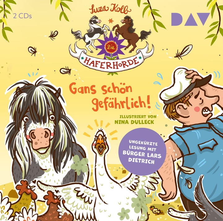 Produktbild Die Haferhorde – Teil 19: Gans schön gefährlich! (Suza Kolb, Bürger Lars Dietrich, Sabine Stiepani, Nina Dulleck, Deutsch)