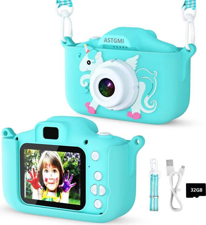 Activity Board Appareil photo numérique pour enfants, caméra d'action étanche