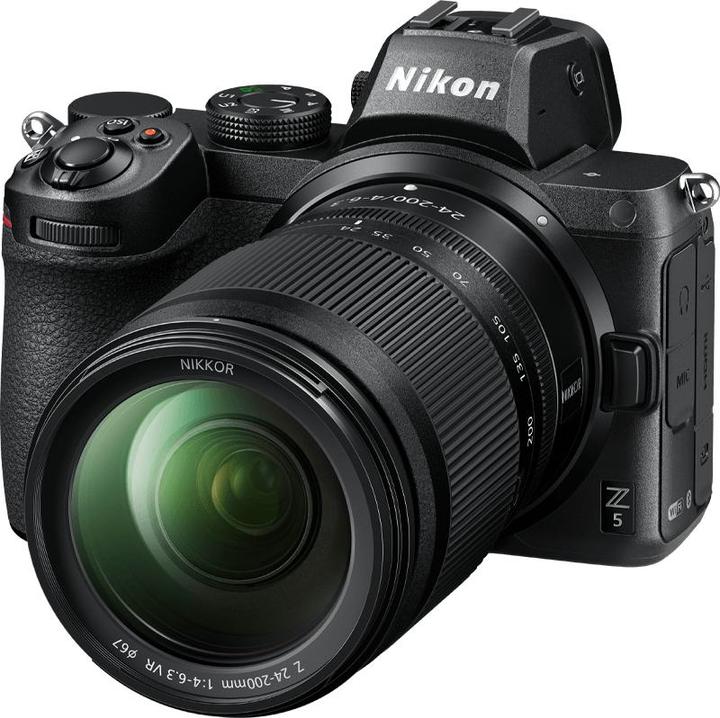 Produktbild Nikon Z5 Kit (24 - 200 mm, 24.30 Mpx, Vollformat)