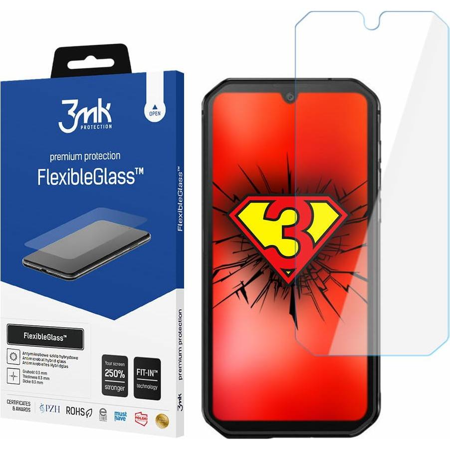 Thumbnail - 3MK FlexibleGlass (1 Stück, Blackview BV9900), Smartphone Schutzfolie, Schwarz