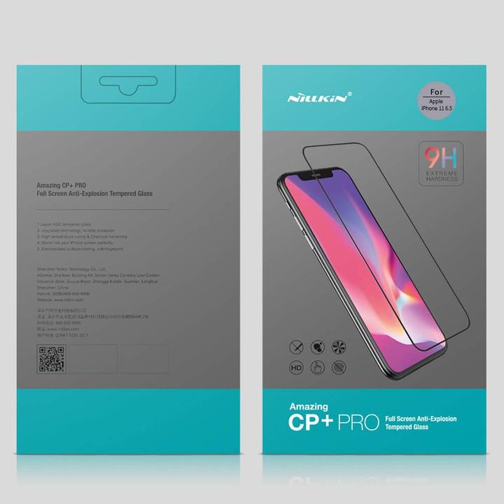 Actual product image Nillkin CP+ Pro protective glass screen protector (1 Piece, Apple iPhone 11)