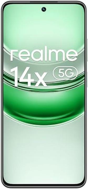 Produktbild realme 14x (256 GB, Peridot green, 6.67", Hybrid Dual SIM, 5G)
