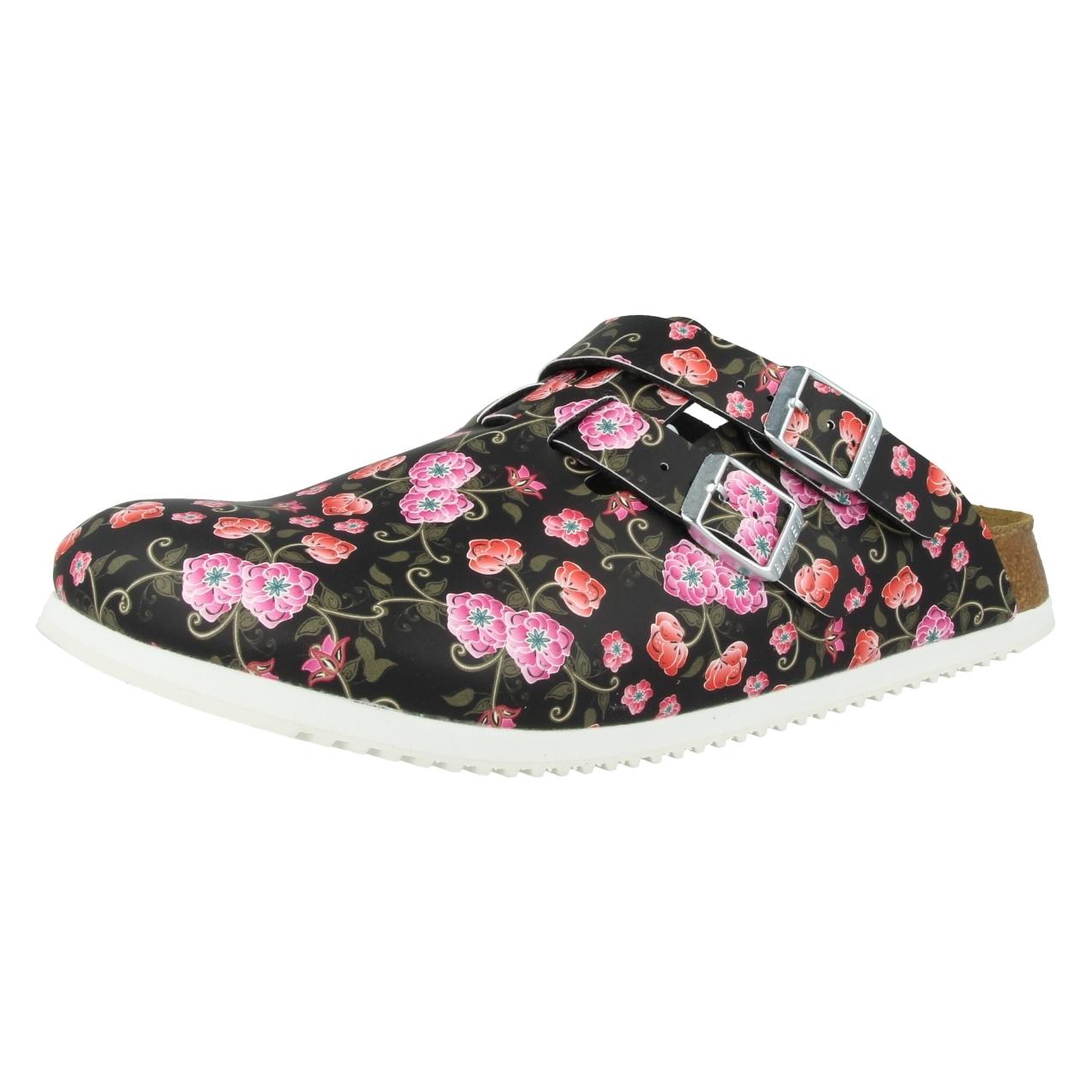 Birkenstock, Vrouwen, Sandalen, Kay Sl Birko-Flor Smal, Zwart, (41)