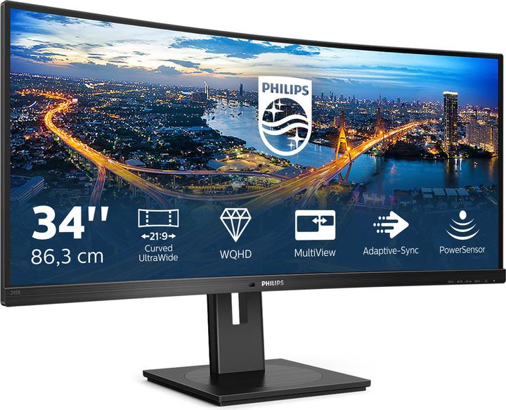 Produktbild Philips 345B1C/00 (3440 x 1440 Pixel, 34")