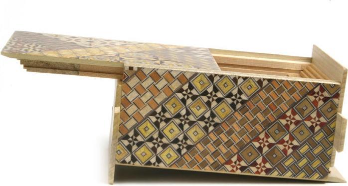 Produktbild Maruyama Himitsu Bako - Yosegi - Rätselbox - 27