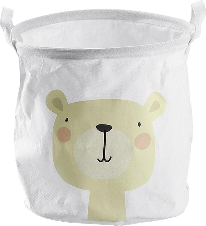 Actual product image Zeller Present Storage Basket Bear white (30 cm, 27 l, 1x)