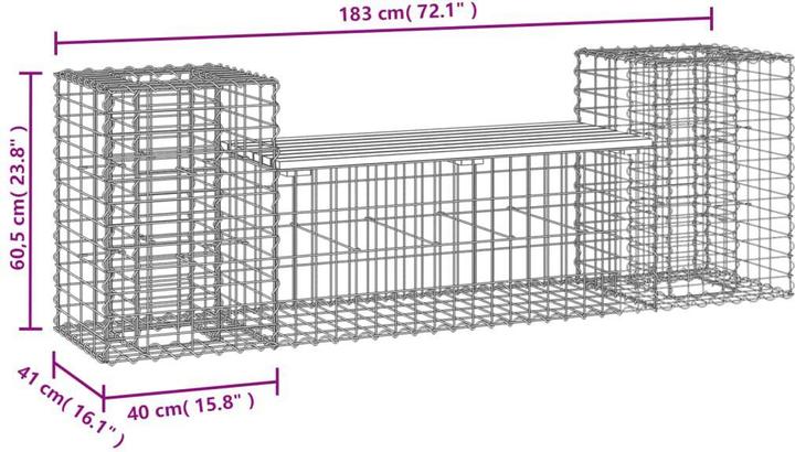 Produktbild vidaXL Modestus