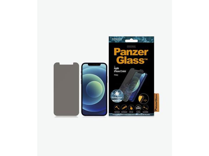 Actual product image PanzerGlass Screen Protector Privacy (1 Piece, Apple iPhone 12 mini)