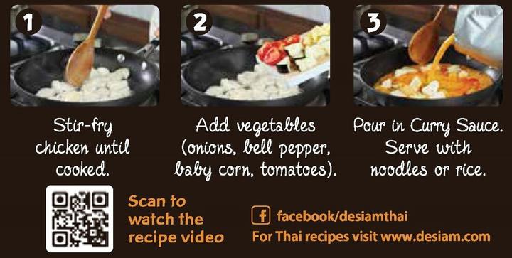 Immagine prodotto deSiam Salsa al curry rosso tailandese (200 g)