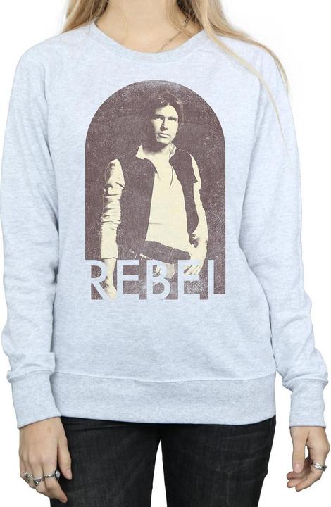 Immagine prodotto Star Wars Han Solo Rebel Felpa Donna (S)
