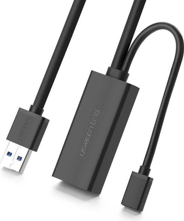 Actual product image Ugreen USB 3.0 Extension Cable with Repeater Signal Booster (10 m, USB 3.2 Gen 1)