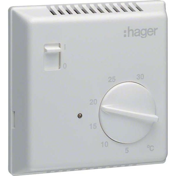 Hager EK051, Thermostat, Weiss
