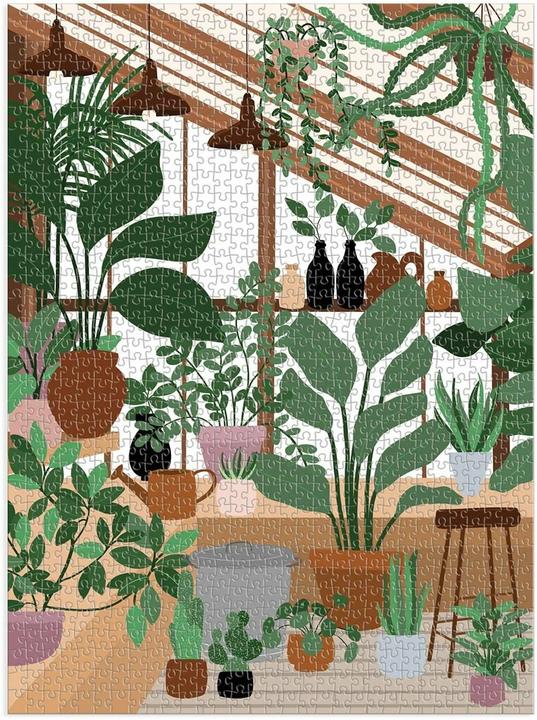 Produktbild Abrams & Chronicle House of Plants 1000 Piece Puzzle in Square Box (1000 Teile)