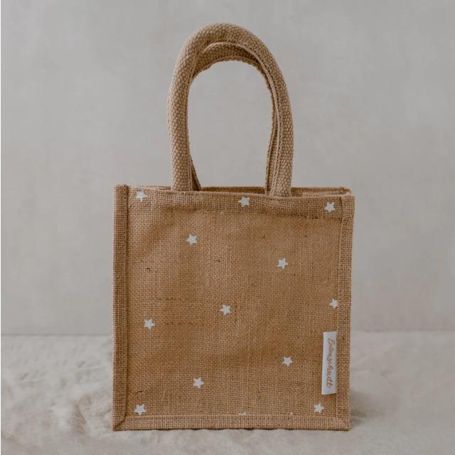 Produktbild Eulenschnitt Mini Jute Shopper Sterne im 2er Set - von