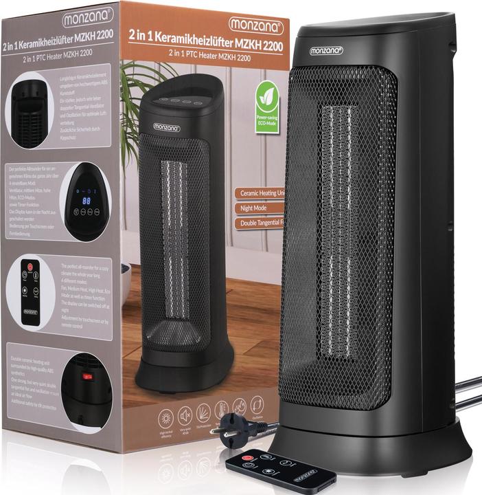 Immagine prodotto Monzana Termoventilatore ceramico (2000 W)