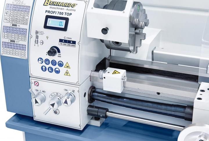Actual product image Bernardo Cantina Bernardo - Drehmaschine Profi 700 Top inkl. 2-Achs-Digitalanzeige