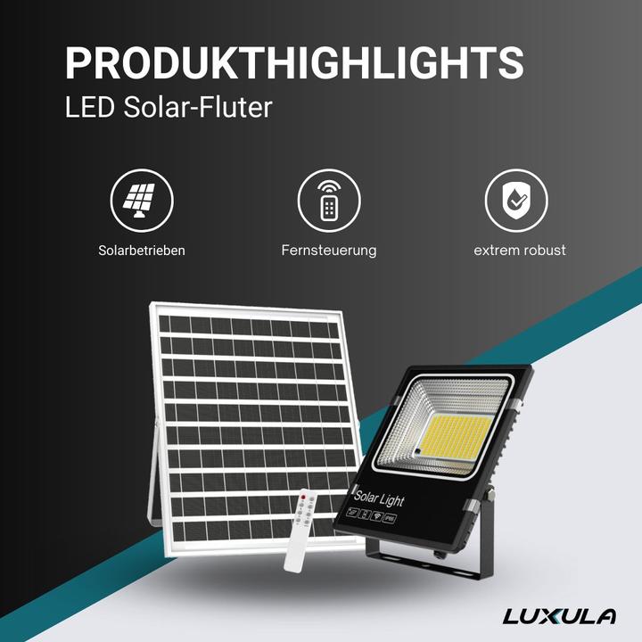 Produktbild Luxula Solar LED-Fluter (700 lm, IP66)