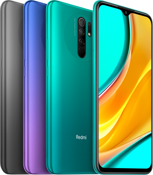 Immagine prodotto Xiaomi Redmi 9 (32 GB, Grigio carbonio, 6.53", Doppia SIM + SD, 13 Mpx, 4G)