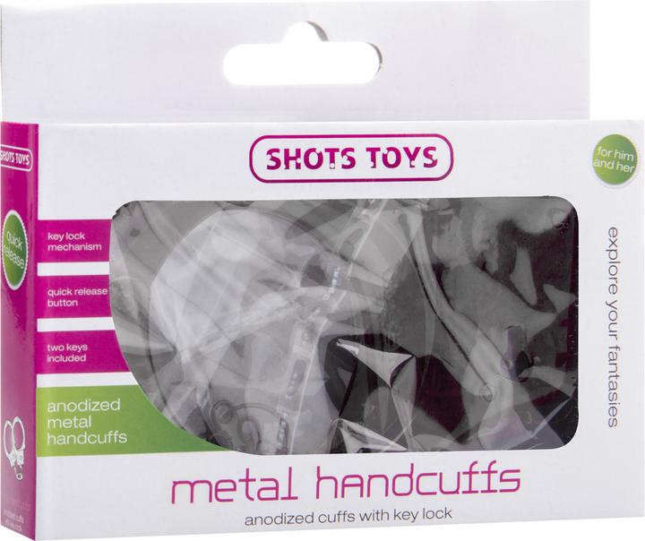 Actual product image Doc Johnson Metal Handcuffs
