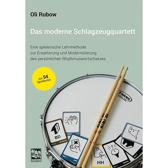 Thumbnail - Das moderne Schlagzeugquartett, Sachbücher von Oli Rubow