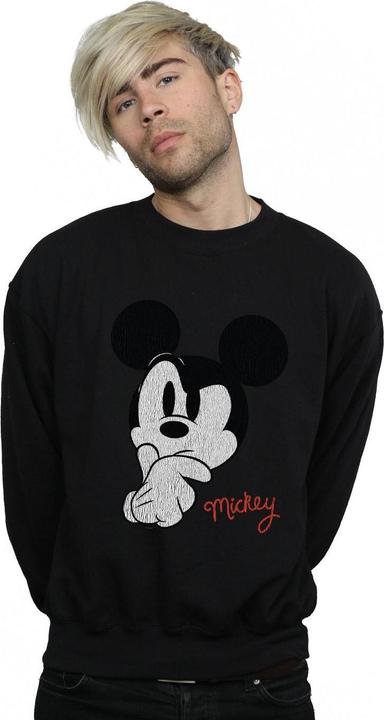Immagine prodotto Disney Mickey Mouse Distressed Ponder Felpa Uomo (5XL)