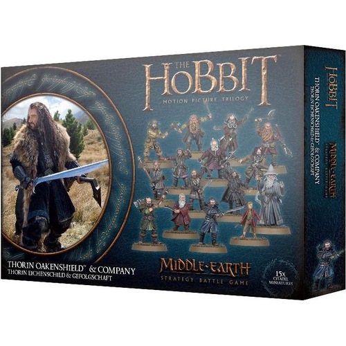 Games Workshop Thorin Oakenshield & Company - The Lord of the Rings: Middle Earth