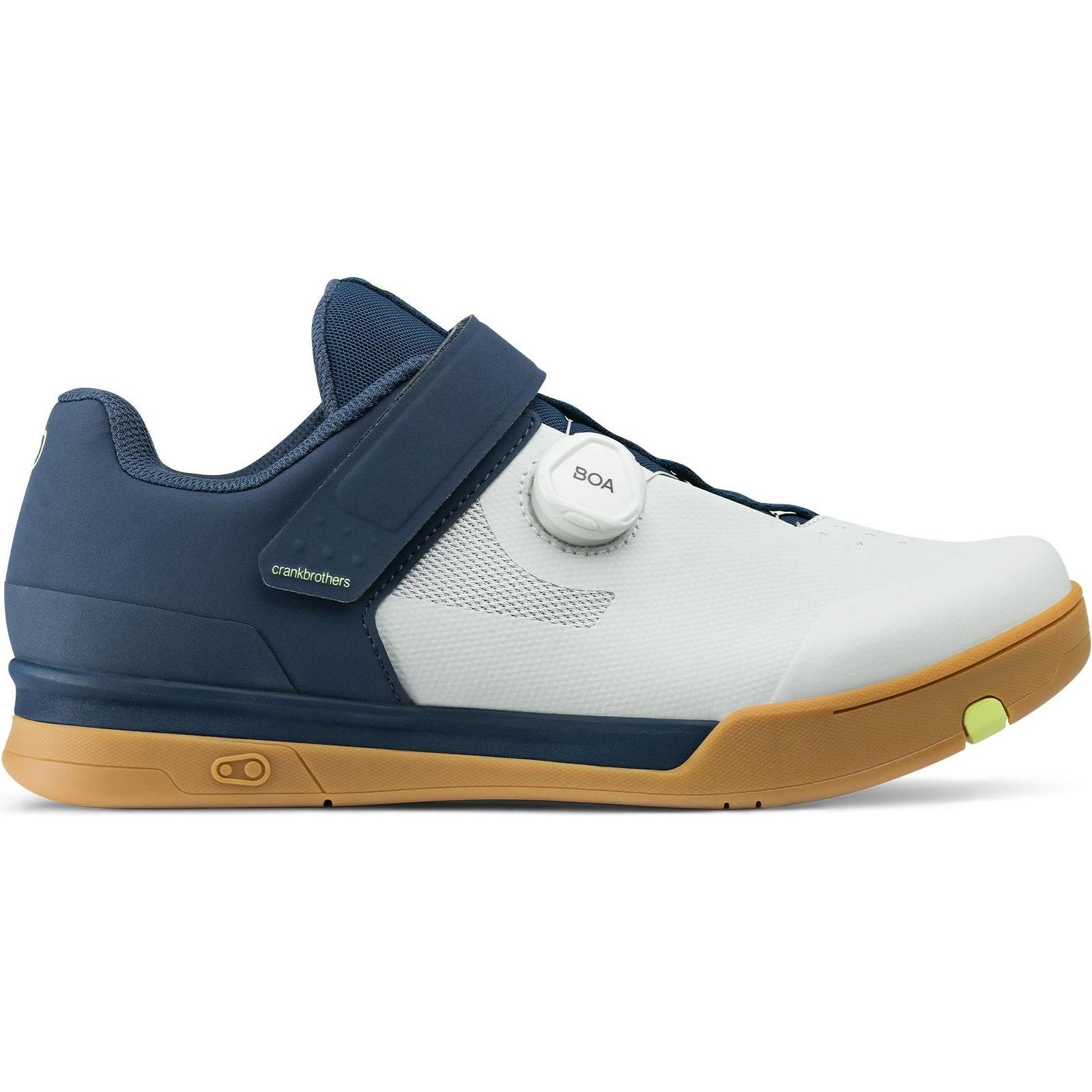 Crankbrothers, Uomini, Scarpe da ciclismo, Mallet Schuh, Boa, navy/grey/gum, 46.5 (EU) 12.5 (US) (46.5), Blu