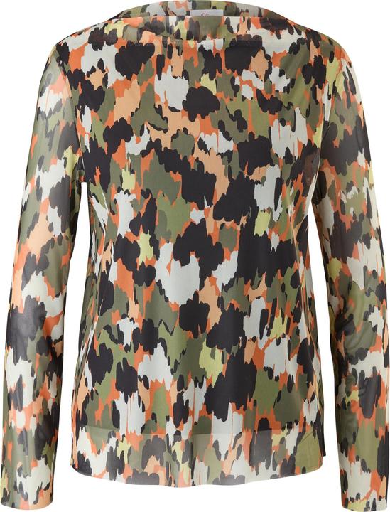 Immagine prodotto s.Oliver T-Shirt Blusenshirt mit Alloverprint (46)