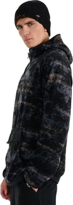 Produktbild 4F Herren-Fleece-Sweatshirt, mehrfarbig, mit Allover-Print (XL)