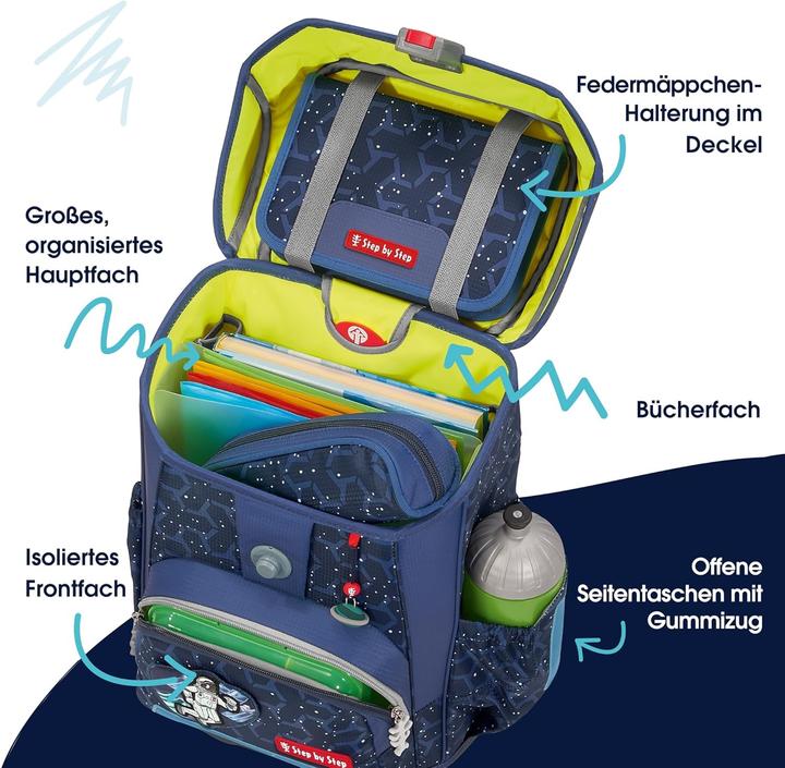 Produktbild Step by Step Ranzen-Set CLOUD, 5-teilig (19 l)