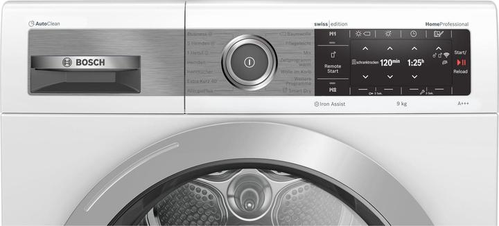 Image du produit Bosch Hausgeräte WTXH7E50CH (9 kg, Droite, Fiche CH)