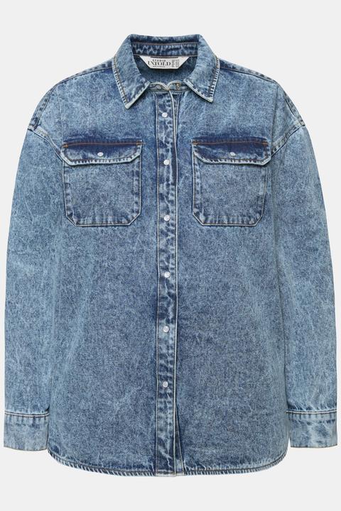 Produktbild Studio Untold Jeanshemd, oversized, Vintage Look, Langarm (50, 52)