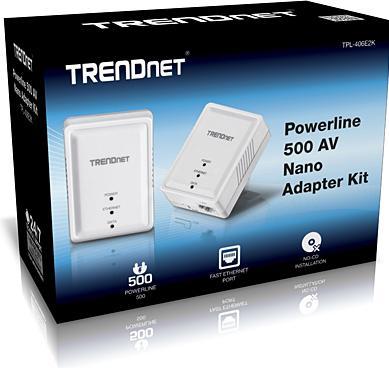 Actual product image Trendnet TPL-406E2K Mini Starter Kit (500 Mbit/s)