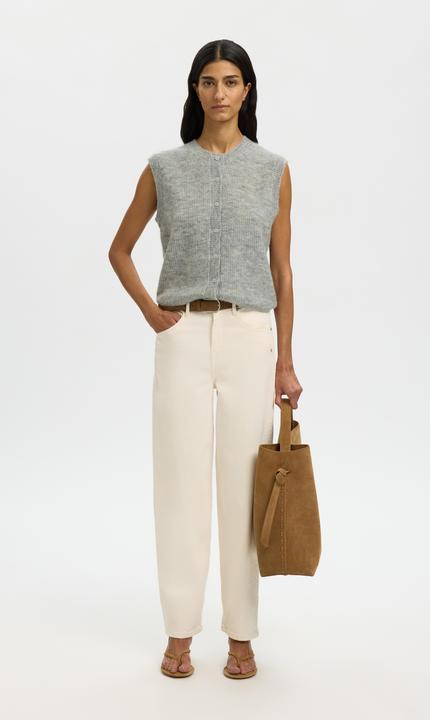 Produktbild Selected Slflulu Sl Button O-Neck Vest Noos (L)