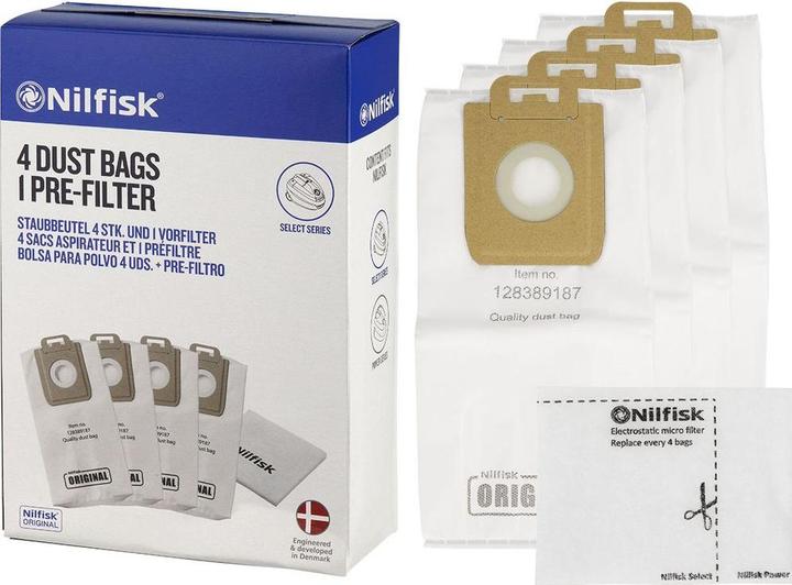 Image du produit Nilfisk Sacs à poussière (4 x)