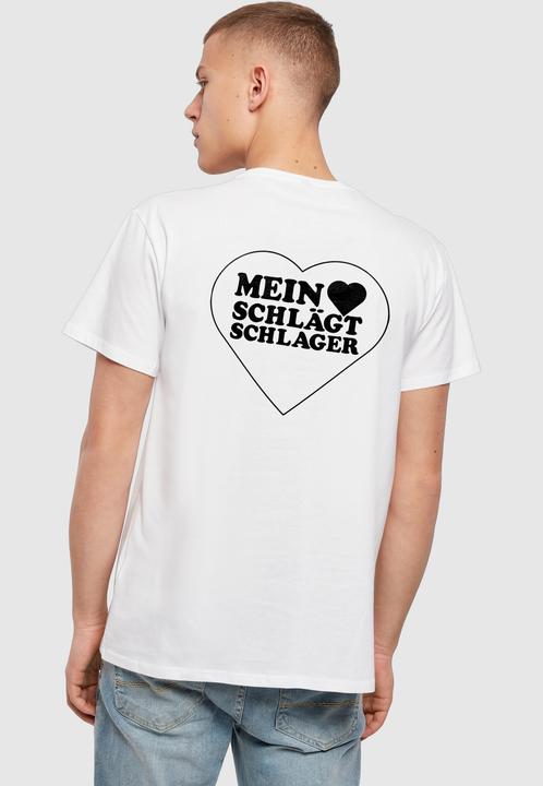 Produktbild Merchcode MHSS Herz Schwarz 2 Basic T-Shirt - 172467 (3XL)