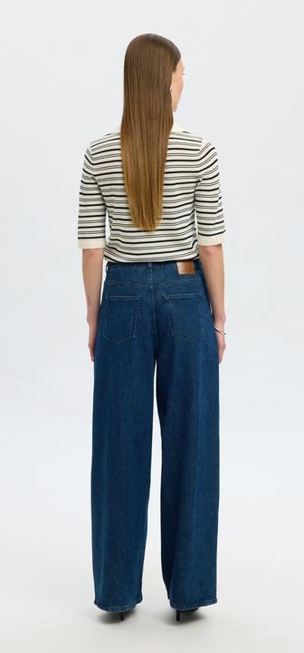 Actual product image Selected Femme 100% Merinowoll Polohemd aus Strick (M)