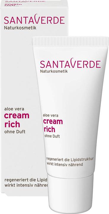 Image du produit SantaVerde Crème riche à l'aloe vera (30 ml, Crème de jour)
